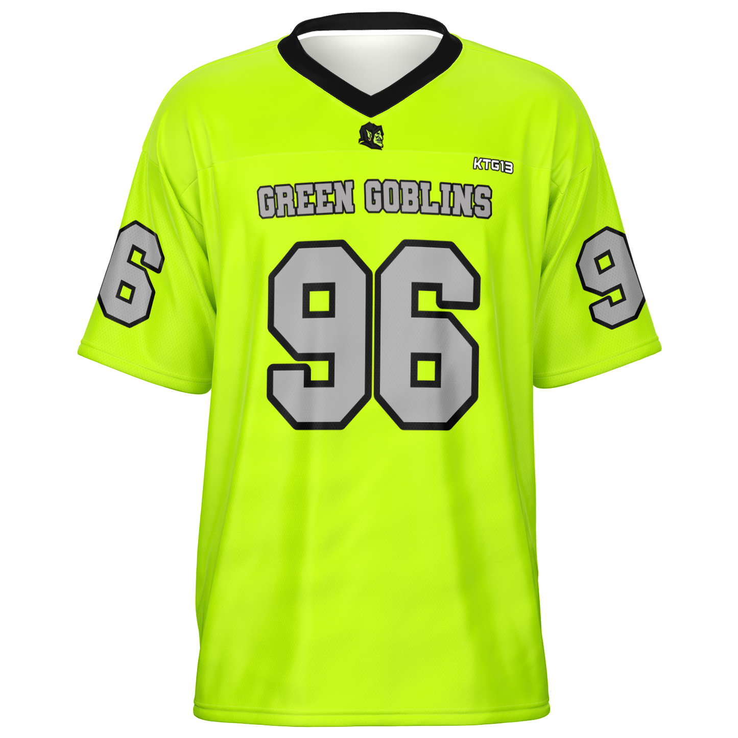 KTG13 TV CUSTOM Green Goblins Football Jersey
