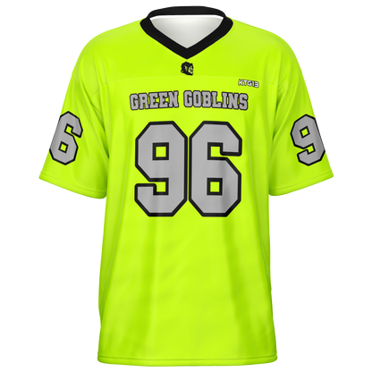 KTG13 TV CUSTOM Green Goblins Football Jersey