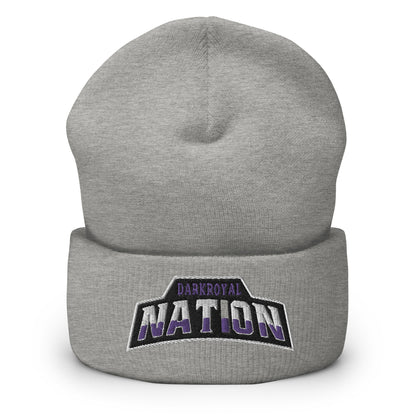 Dark Royal Nation Cuffed Beanie