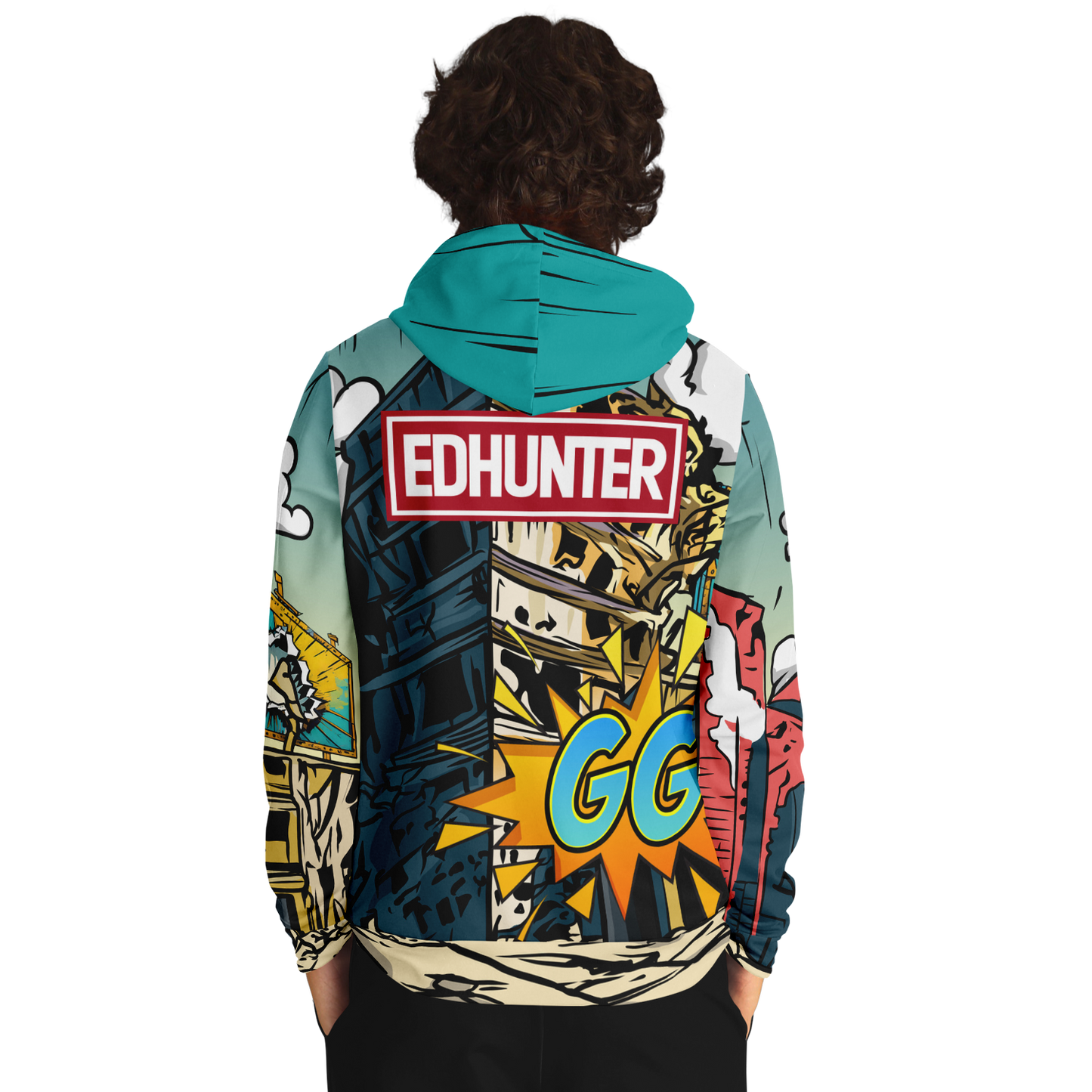 Adult Ed Hunter Gaming Fashion Hoodie