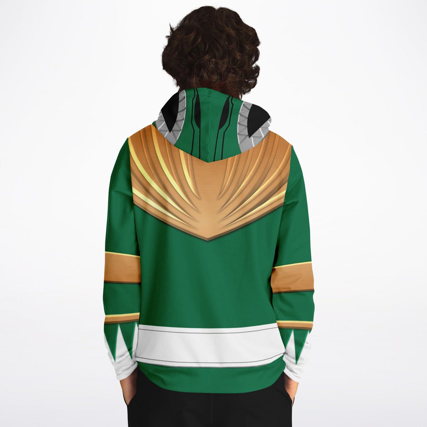 Adult MMPR 'Green Ranger' Pullover Hoodie