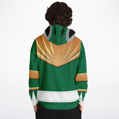 Adult MMPR 'Green Ranger' Pullover Hoodie