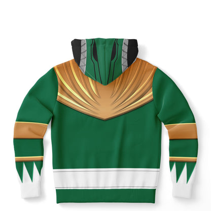 Adult MMPR 'Green Ranger' Pullover Hoodie