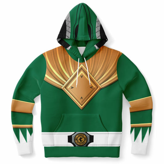 Adult MMPR 'Green Ranger' Pullover Hoodie