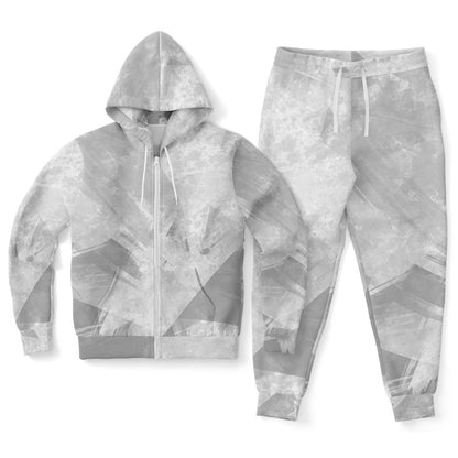 Adult All Over Print Zipped Hoodie & Jogger set