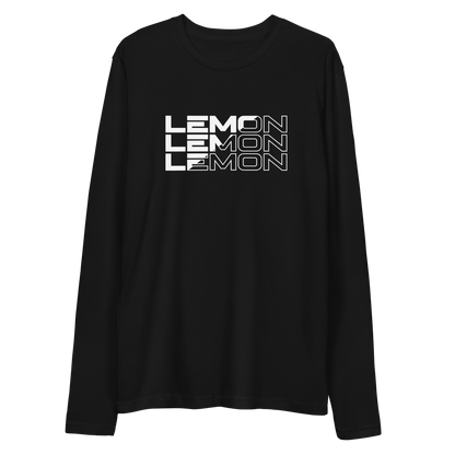 Adult LEMON Contrast Long Sleeve T-Shirt