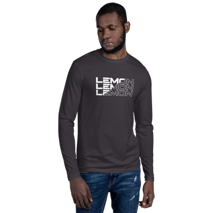 Adult LEMON Contrast Long Sleeve T-Shirt
