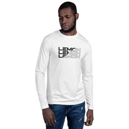 Adult LEMON Contrast Long Sleeve T-Shirt