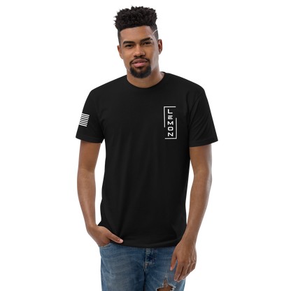 Adult LEMON Badge Fitted T-Shirt