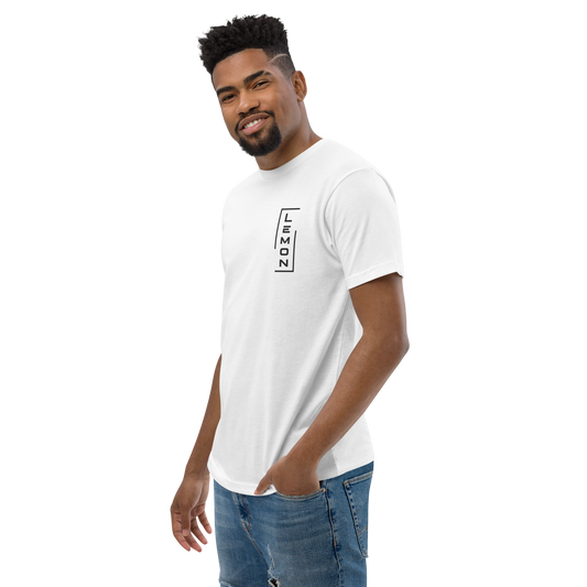 Adult LEMON Badge Fitted T-Shirt