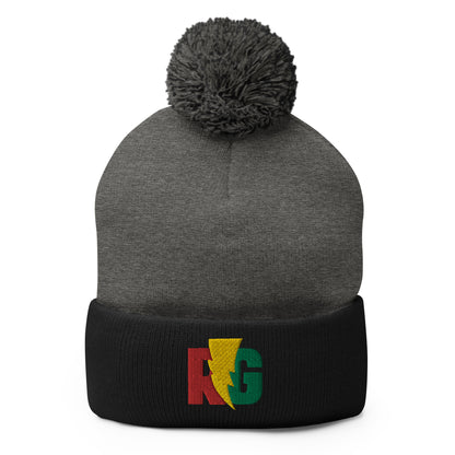 Adult REDGING3R Speckled Pom-Pom Beanie