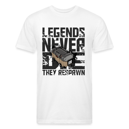 GU 'Legends Never Die' Fitted T-Shirt - white