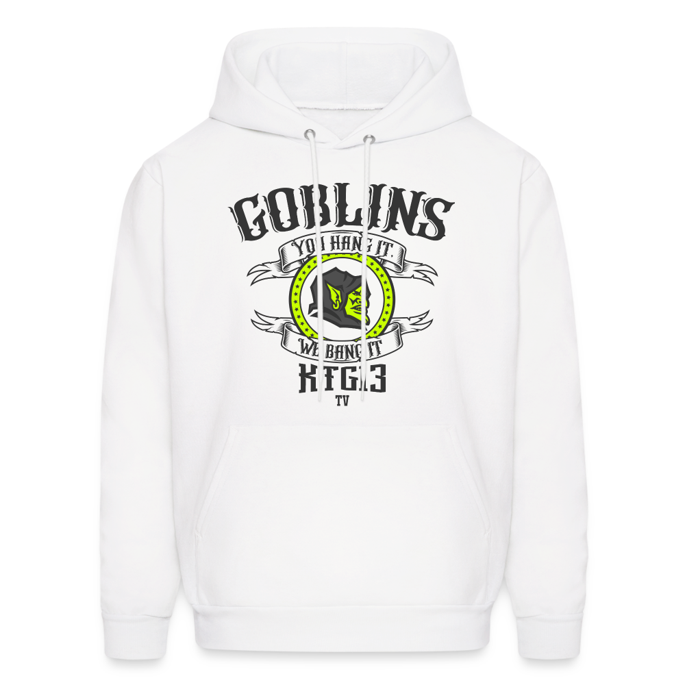 KTG13 TV 'You Hang It, We Bang It' Hoodie - white