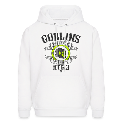 KTG13 TV 'You Hang It, We Bang It' Hoodie - white