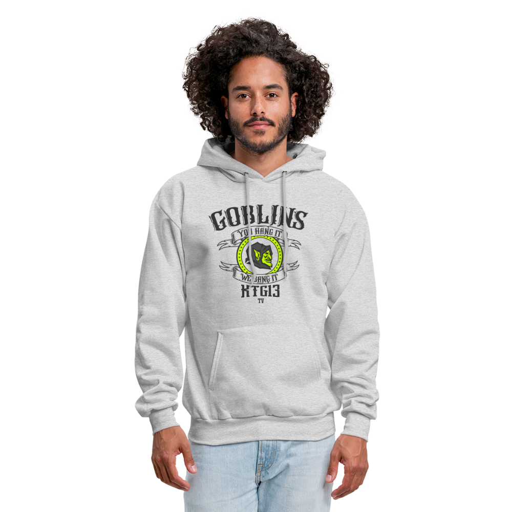 KTG13 TV 'You Hang It, We Bang It' Hoodie - ash 