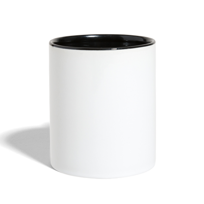 Asher B Contrast Coffee Mug - white/black