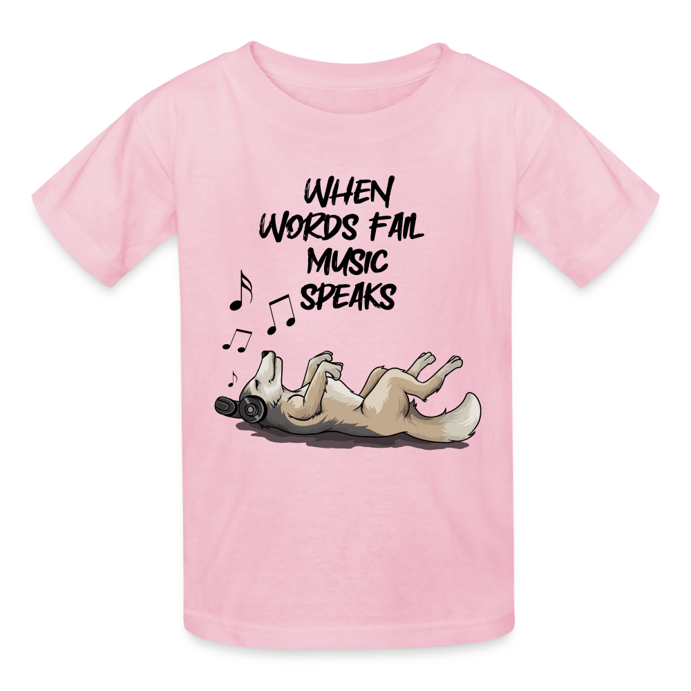 Asher B Ultra Cotton Youth T-shirt - light pink