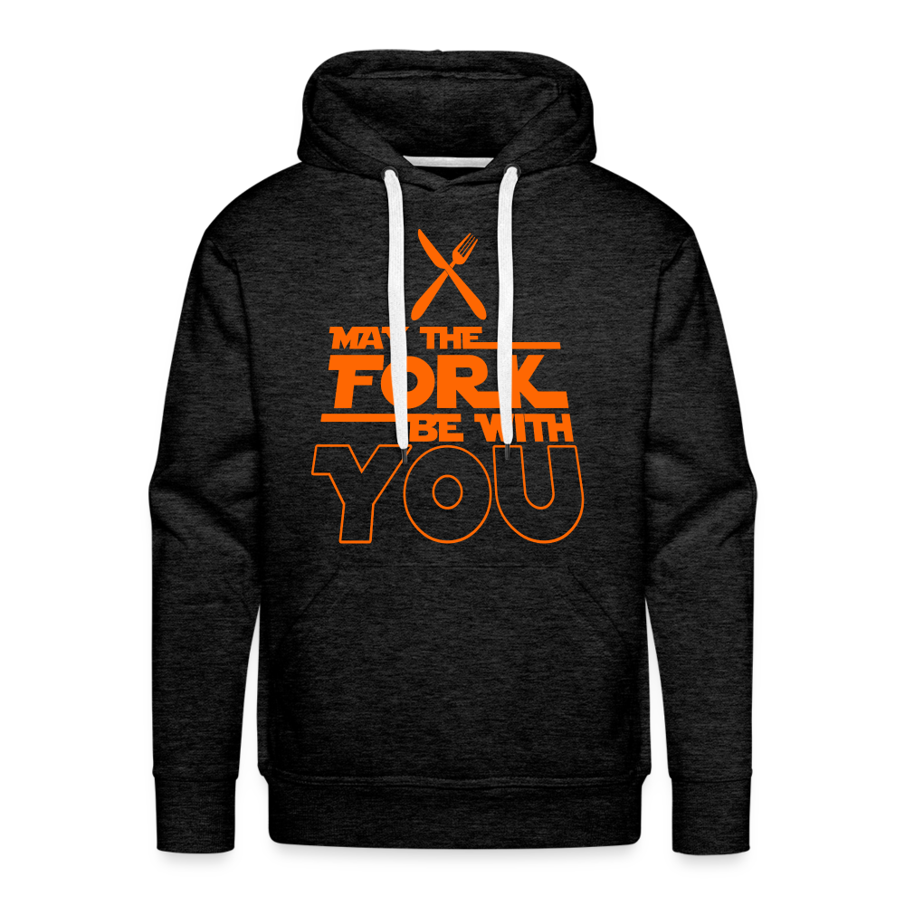 GU 'May the Fork' Unisex Premium Hoodie - charcoal grey