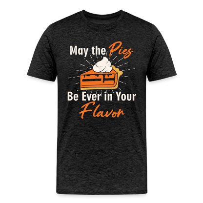 GU 'May the Pies' Unisex Premium T-Shirt - charcoal grey
