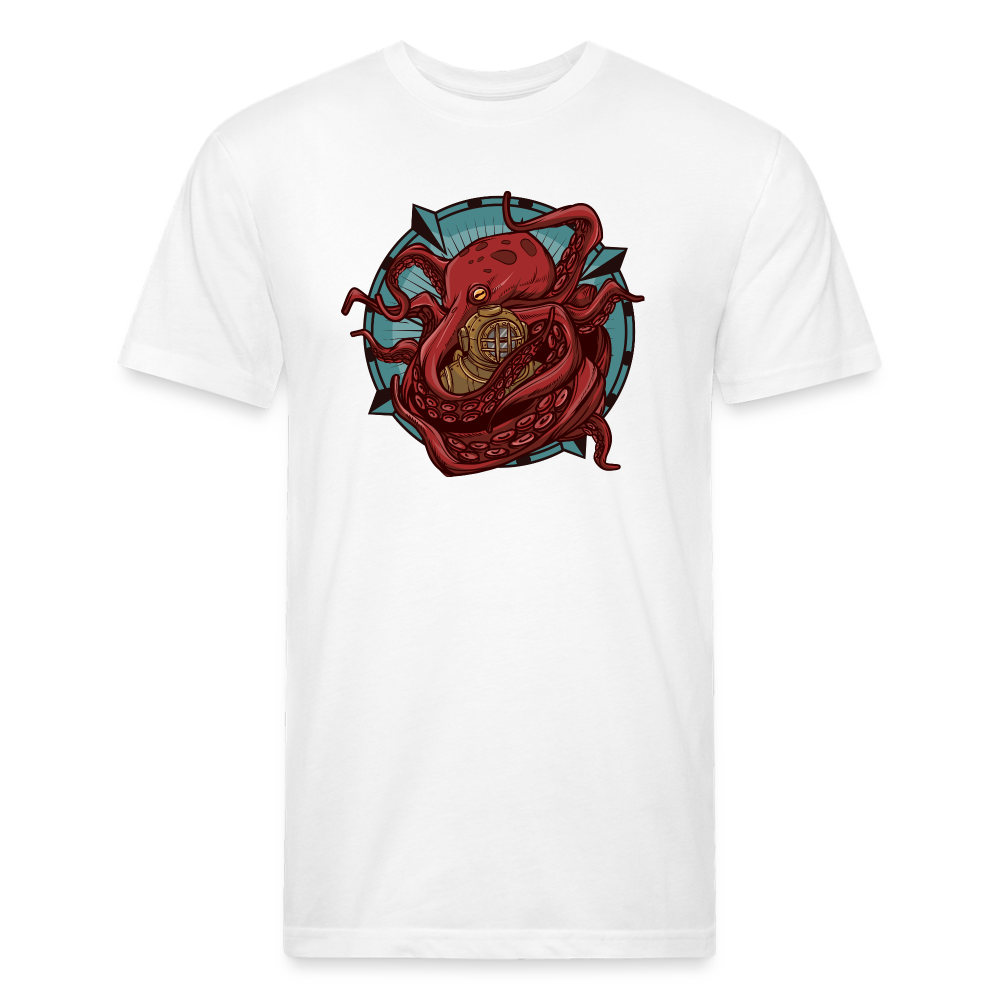 Adult Reid Likes Games Fitted T-Shirt - white