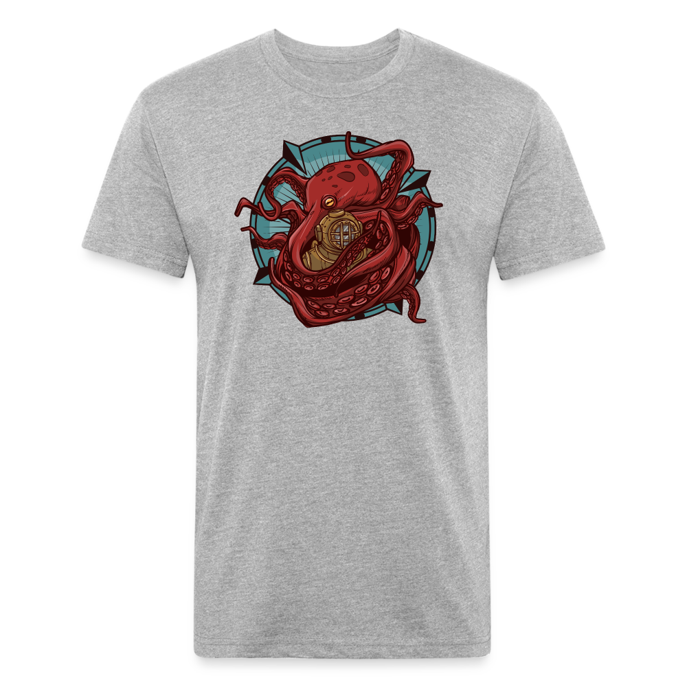 Adult Reid Likes Games Fitted T-Shirt - heather gray