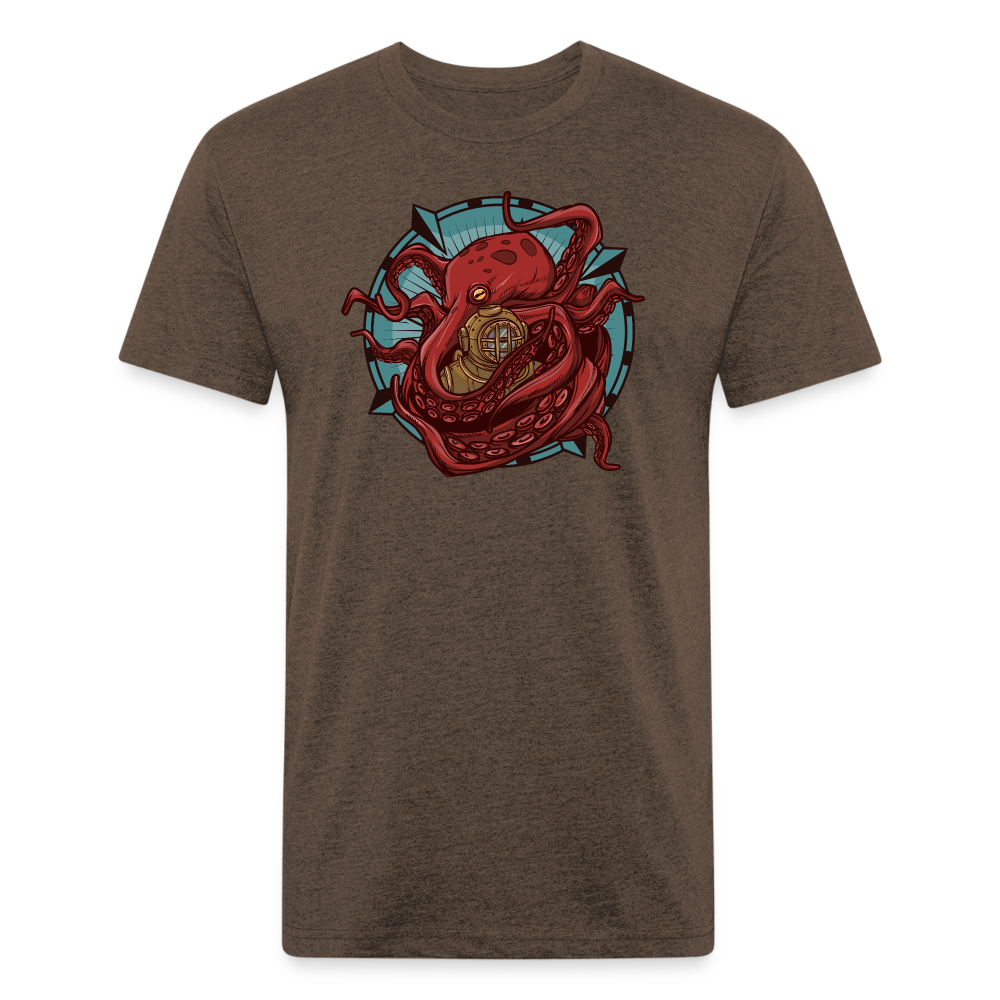 Adult Reid Likes Games Fitted T-Shirt - heather espresso