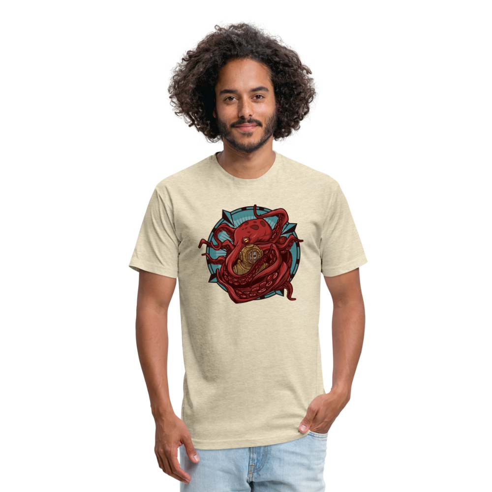 Adult Reid Likes Games Fitted T-Shirt - heather cream