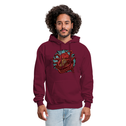 Men's Reid Likes Games Hoodie - burgundy