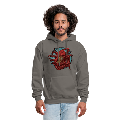 Men's Reid Likes Games Hoodie - asphalt gray