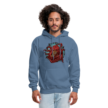 Men's Reid Likes Games Hoodie - denim blue
