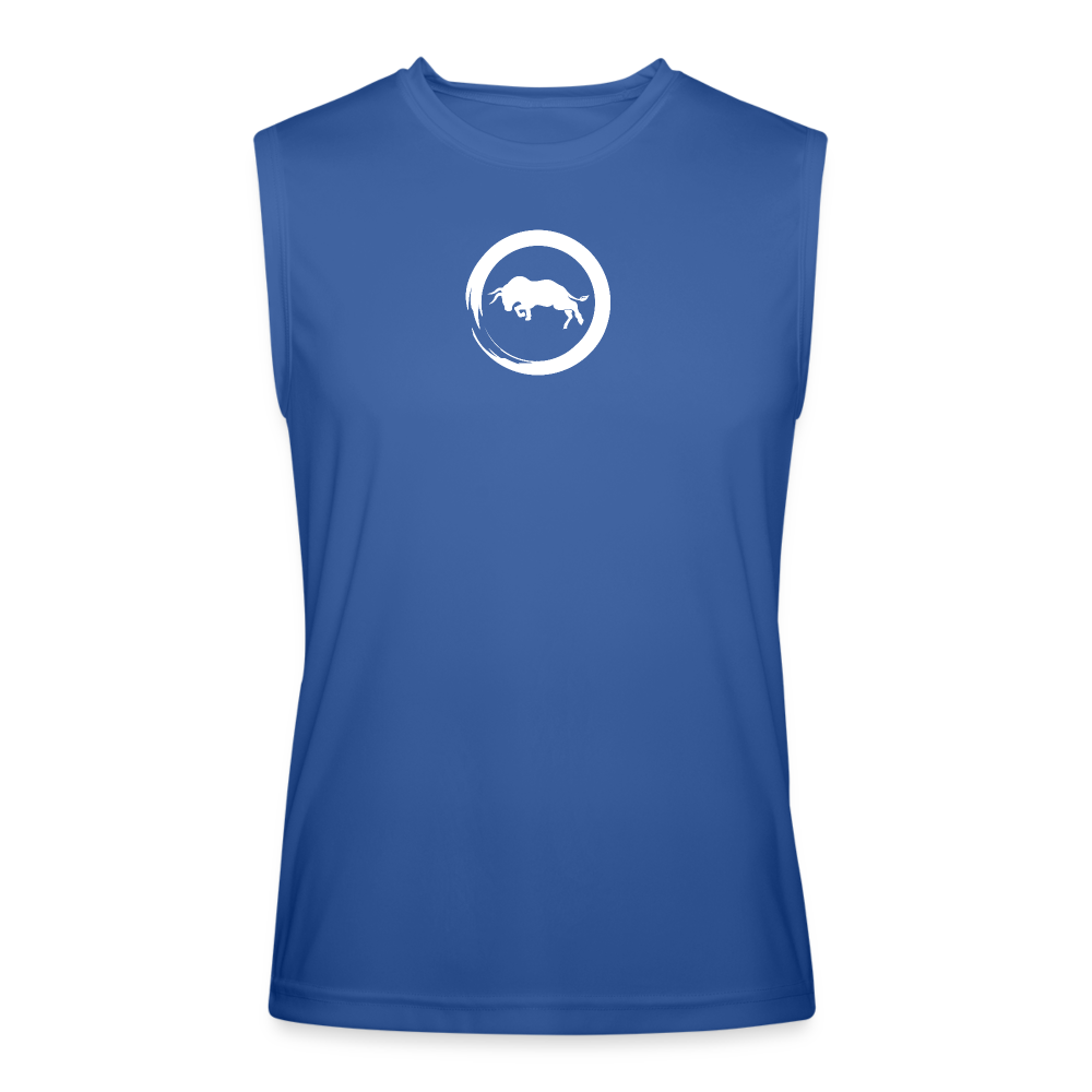 Men’s Vex Unchained 'HERD' Sleeveless Performance Shirt - royal blue