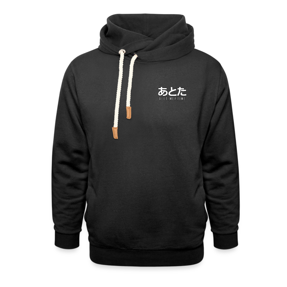 Adult AllTimePrime 'Summer Pagoda' Shawl Collar Hoodie - black