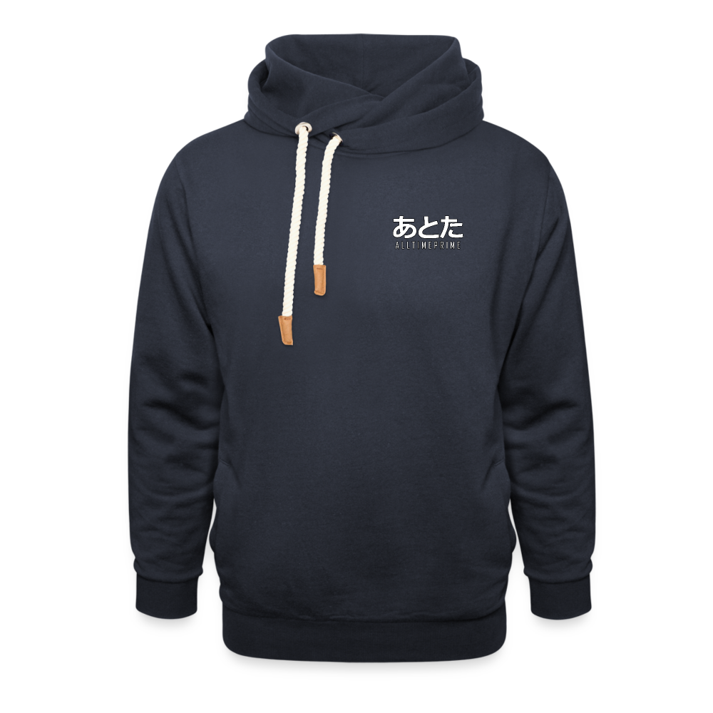 Adult AllTimePrime 'Summer Pagoda' Shawl Collar Hoodie - navy
