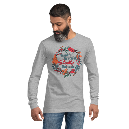 Adult GU 'Thankful and Grateful' Long Sleeve T-Shirt