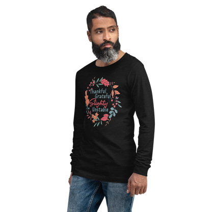 Adult GU 'Thankful and Grateful' Long Sleeve T-Shirt