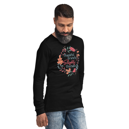 Adult GU 'Thankful and Grateful' Long Sleeve T-Shirt