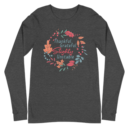 Adult GU 'Thankful and Grateful' Long Sleeve T-Shirt