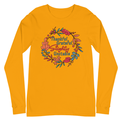 Adult GU 'Thankful and Grateful' Long Sleeve T-Shirt