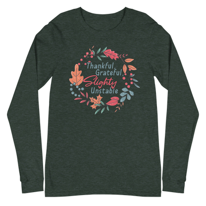 Adult GU 'Thankful and Grateful' Long Sleeve T-Shirt