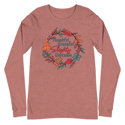 Adult GU 'Thankful and Grateful' Long Sleeve T-Shirt