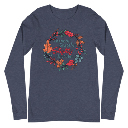 Adult GU 'Thankful and Grateful' Long Sleeve T-Shirt