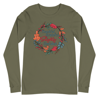 Adult GU 'Thankful and Grateful' Long Sleeve T-Shirt