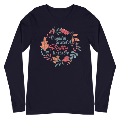 Adult GU 'Thankful and Grateful' Long Sleeve T-Shirt