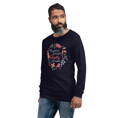Adult GU 'Thankful and Grateful' Long Sleeve T-Shirt