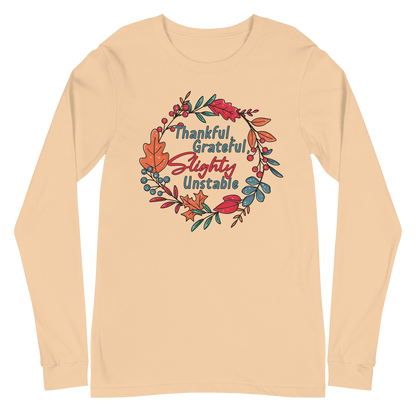 Adult GU 'Thankful and Grateful' Long Sleeve T-Shirt