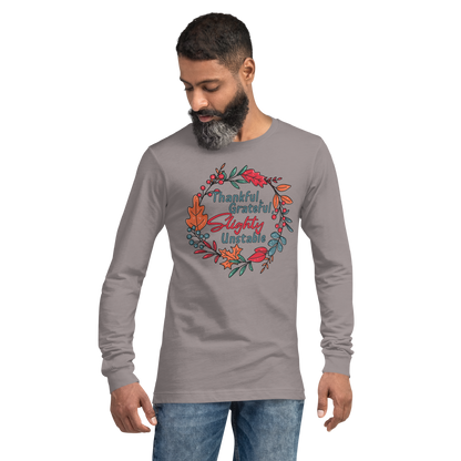 Adult GU 'Thankful and Grateful' Long Sleeve T-Shirt