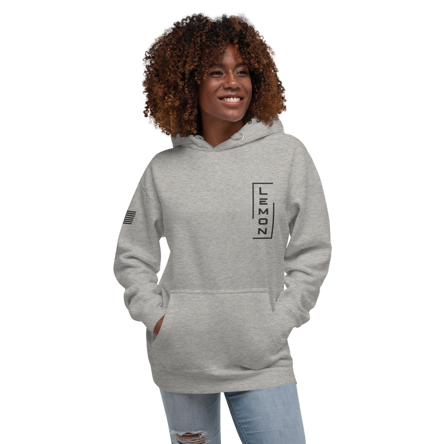 Adult LEMON Badge Premium Hoodie