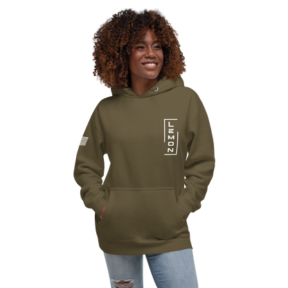 Adult LEMON Badge Premium Hoodie