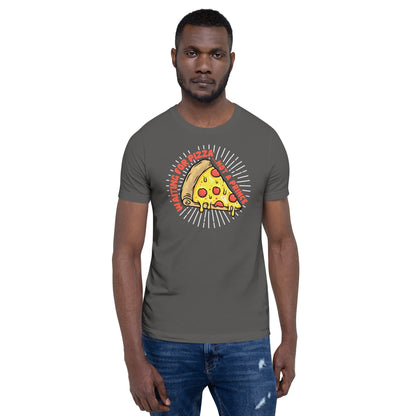 Adult 'Waiting for Pizza' Staple T-shirt