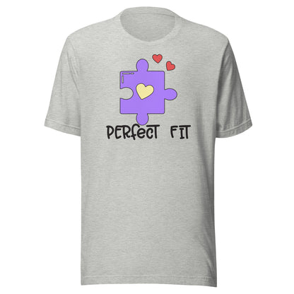Adult 'Perfect Fit Purple Piece' Staple T-shirt